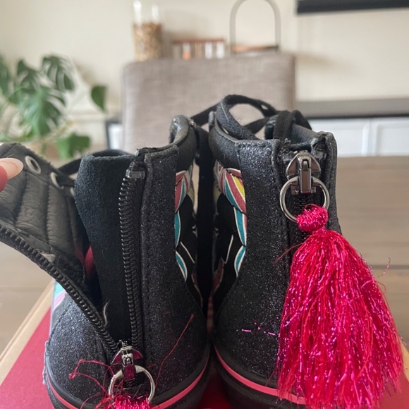 Vans Girls Glitter Unicorn High Top Sneaker - Picture 5 of 8